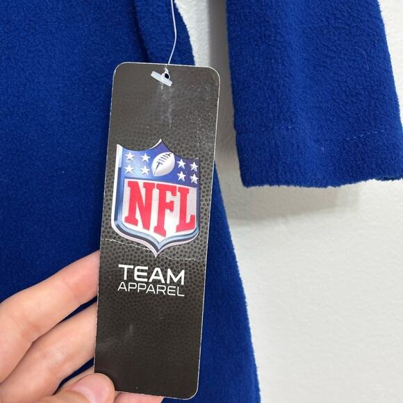 NWT Kids New York Giants Fleece Mascot Bear One Piece - Size 18M - Picture 4 of 6